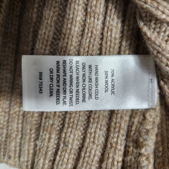 Kenar Sweater Wool Blend Brown Womens Size M - Picture 8 of 9